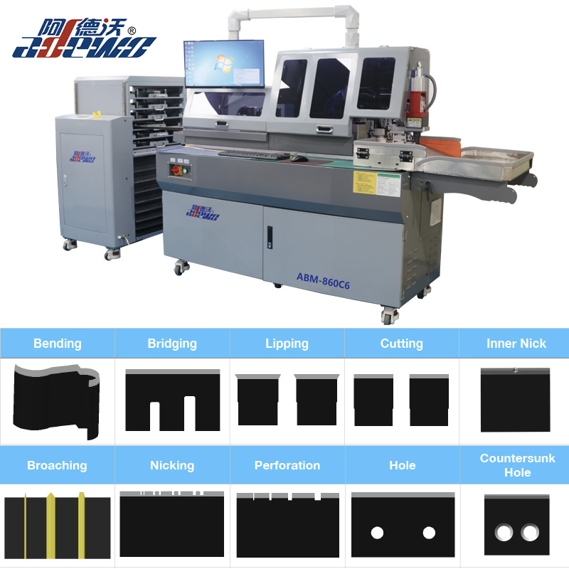 ABM-860C6 (CounterSunk Hole, Broach, Nick)