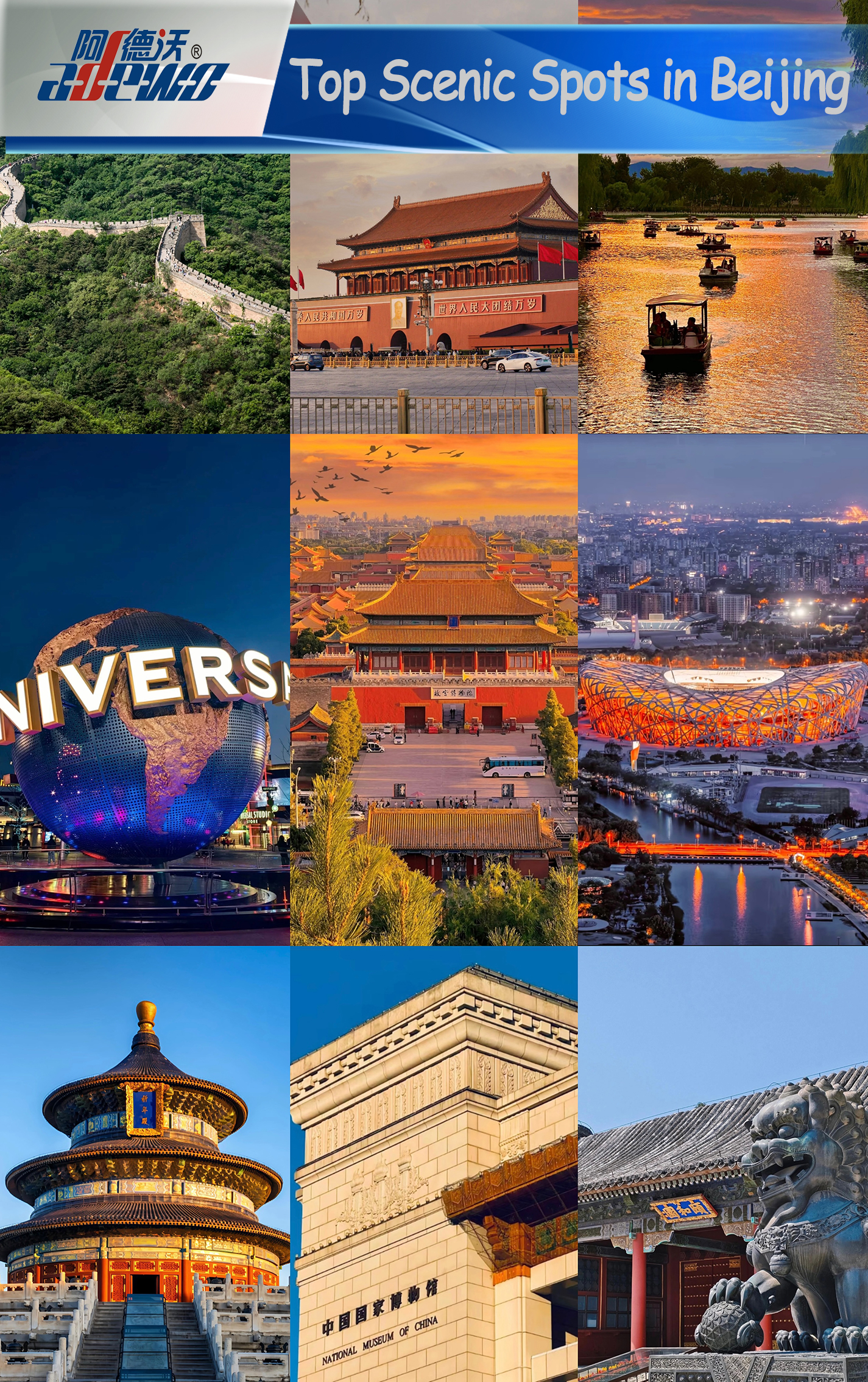 Top naturskønne pletter i Beijing
