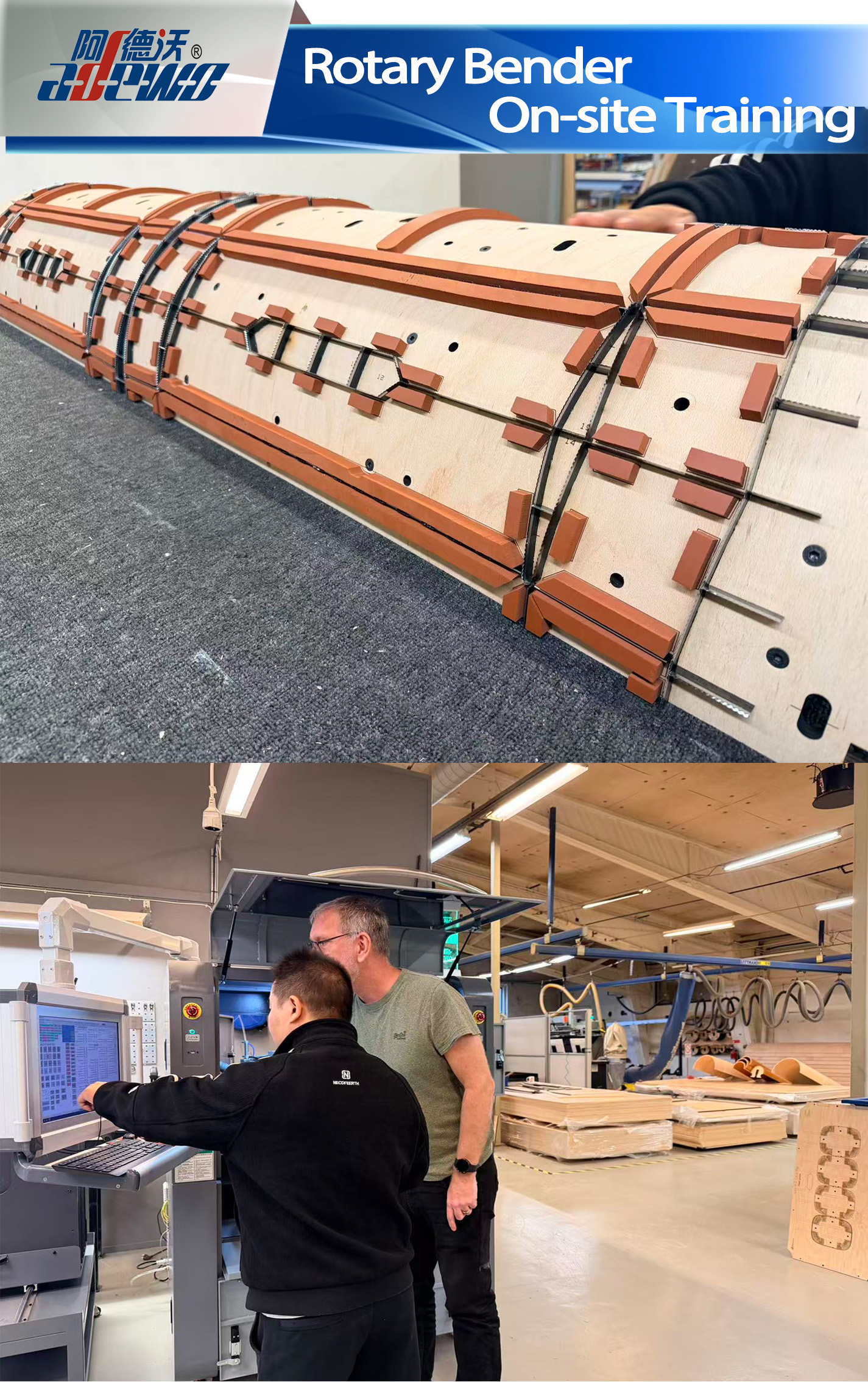 Rotary Bender træning på stedet