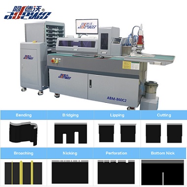 ABM-860C2 High Rule Automatisk Die Board Bukkemaskine – Fleksibelt Rule Processing System