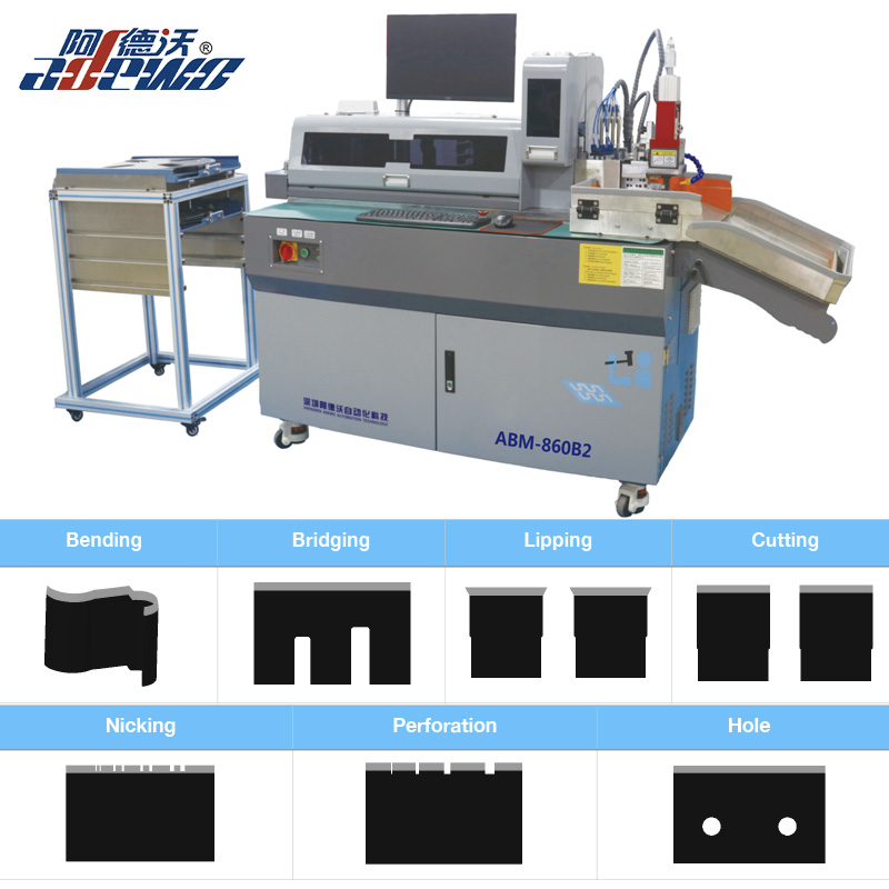 Afisolering Dies High Rule Auto Bukkemaskine