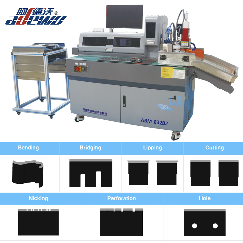 Termoformning Die Making Steel Rule Auto Bender Machine